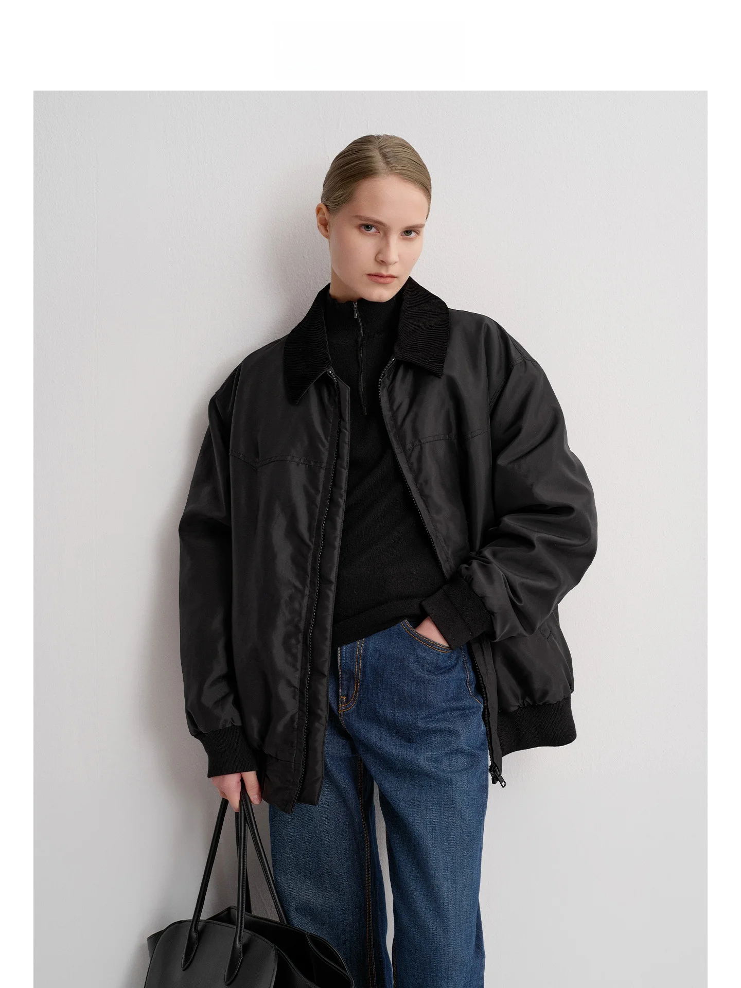 

Мужская и женская ретро-куртка Mincollection, хлопковая парка, воротник-стойка, застежка-молния, длинный рукав, стандартный крой