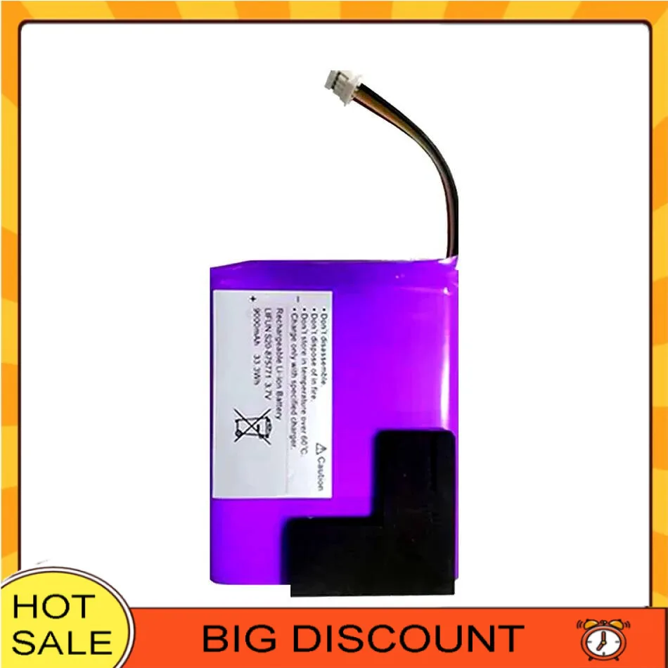 

For Lifun S20-875771 4-Wire Plug 9000mAh Power Plug Battery High Performance