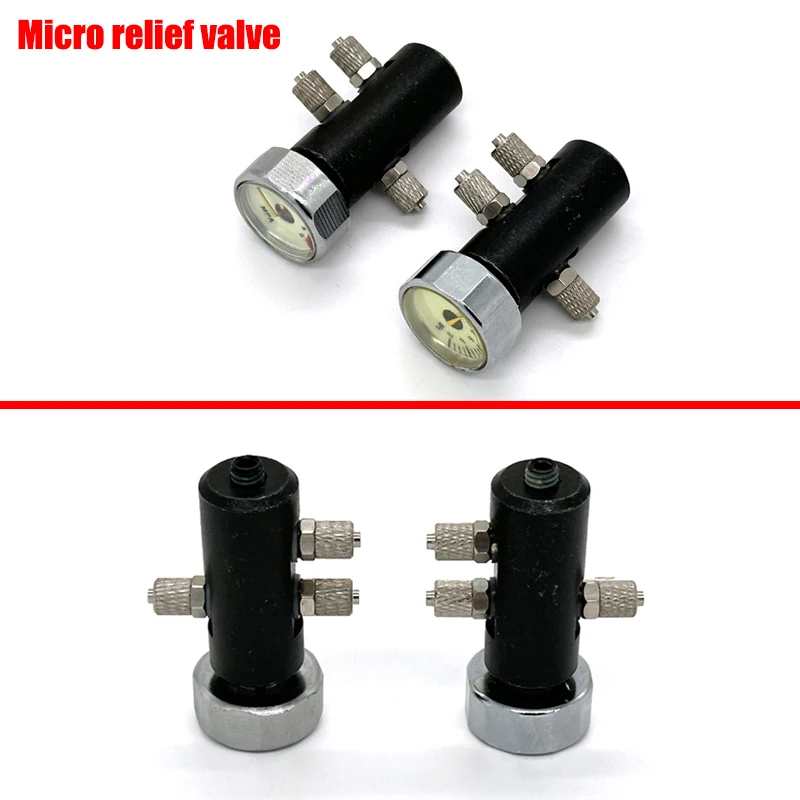 Experimental Micro Relief Valve Adjustable Pressure for 1/14 Tamiya RC Truck Trailer Tipper Scania 770s Benz Volvo MAN DIY Parts