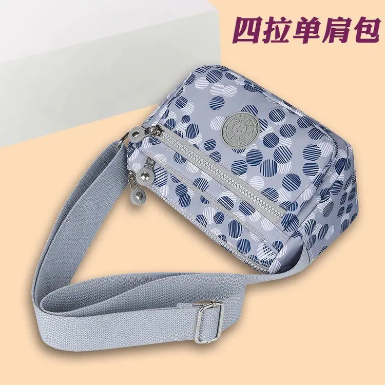 Women Bag Waterproof Oxford Cloth Bag Multi Pocket Messenger Small Handbag Canvas Shoulder Bag Multifunctional Crossbody Bags