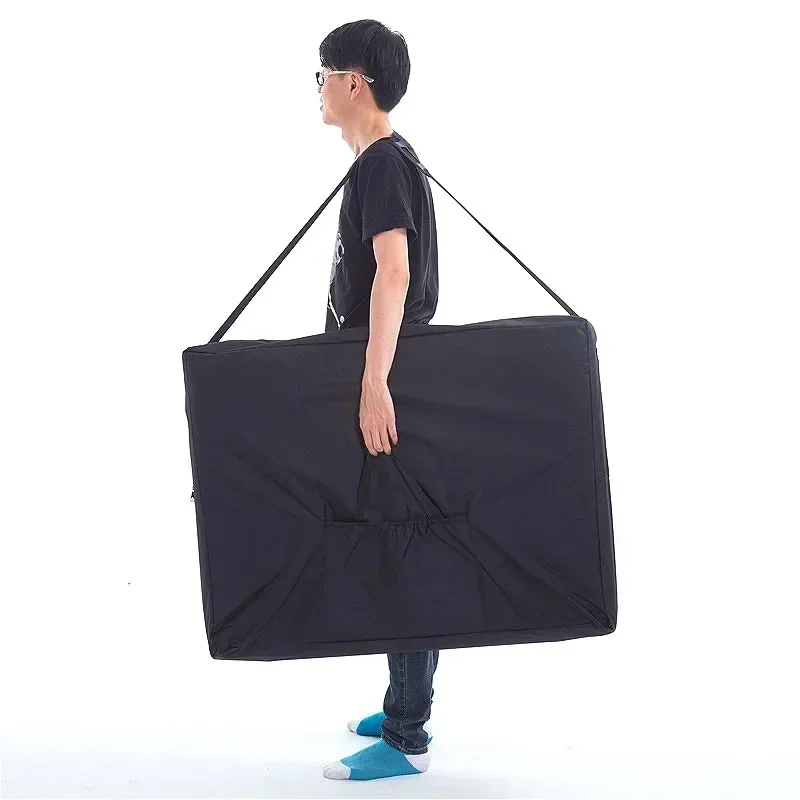 

Black Folding Carrying Bag Beauty Bed AccessoriesSturdy 600D Oxford Cloth Waterproof Backpack 93*70 Only Adjustable Bag No Bed
