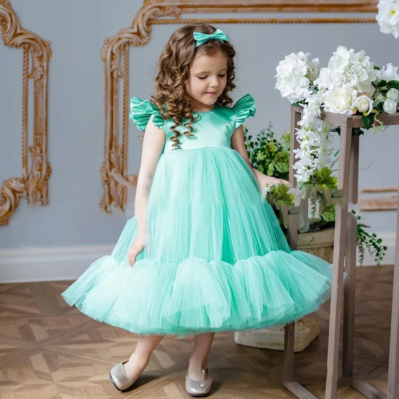 Christmas Dress For Girls Princess Costume Kids Wedding Party Dress Pageant Formal Evening Vestidos Baby Girl New Year Gown