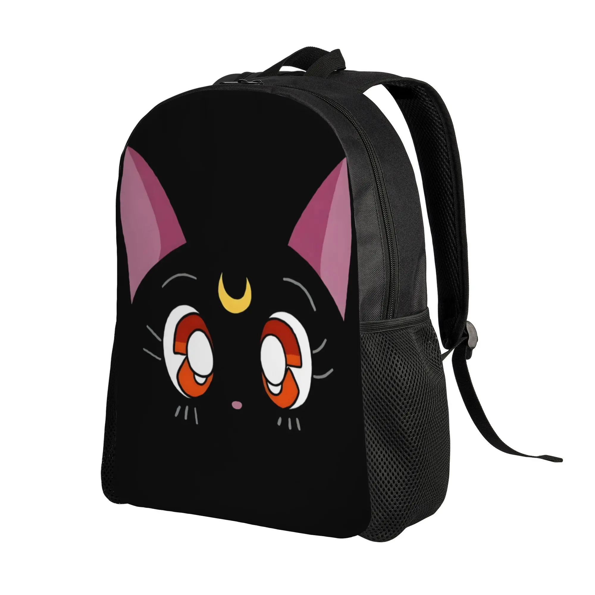 1Piece Luna Cat Face New School Year Laptop Bag Sailor Moon Teenager  Backpack