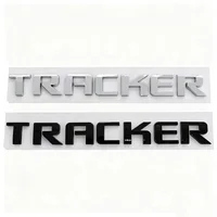 Chevrolet TRACKER ABS coche letra trasera Logo pegatina parachoques trasero puerta maletero pegatina emblema de coche pegatina accesorios de estilo
