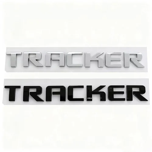 Chevrolet TRACKER ABS coche letra trasera Logo pegatina parachoques trasero puerta maletero pegatina emblema de coche pegatina accesorios de estilo