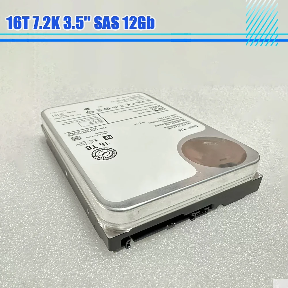 

ST16000NM010G 0CNXPV 16T 7.2K 3.5'' SAS 12Gb Hard Disk For DELL HDD