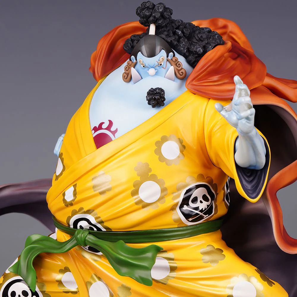 Figuras de acción de 25cm de Anime Jinbe de una pieza GK Oka Shichibukai Jinbe, colección de PVC, modelo de estatua, juguetes, regalos de cumpleaños