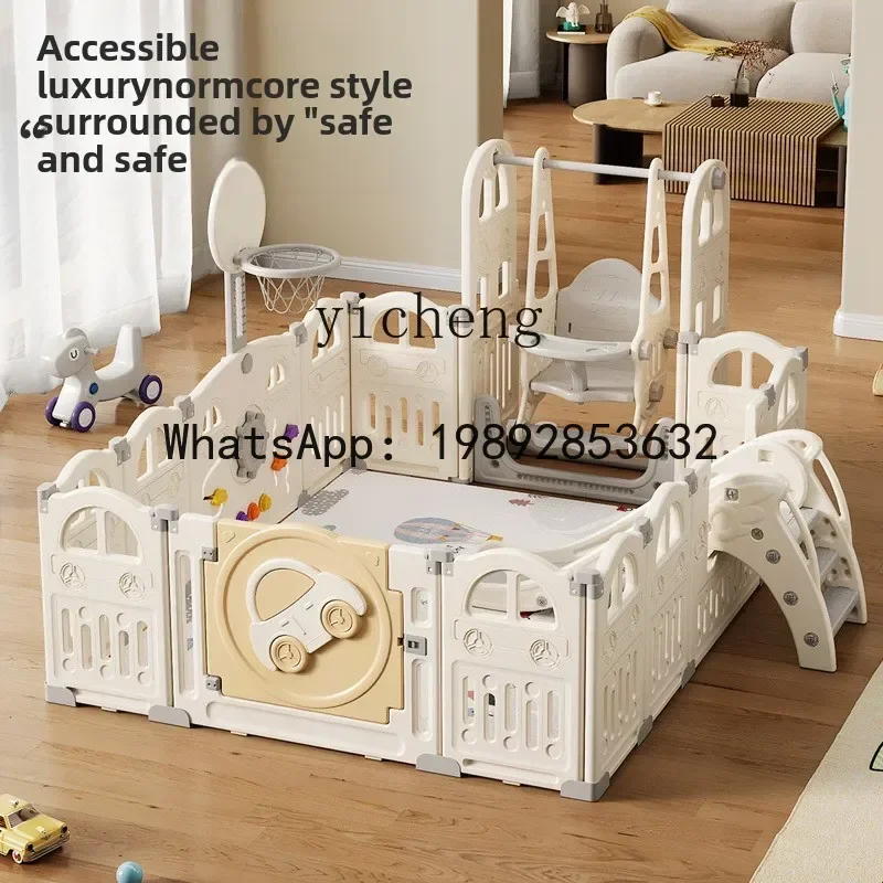 WL لعب الأطفال سياج الطفل داخلي المنزلية حصيرة للزحف سياج واقي الأرض سياج الطفل لعبة منزل الجنة #2