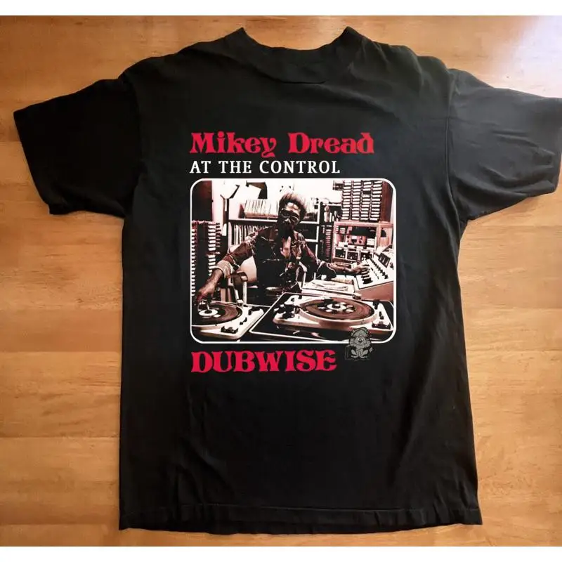 

Mikey Dread Dubwise At The Control Black T Shirt S 4Xl