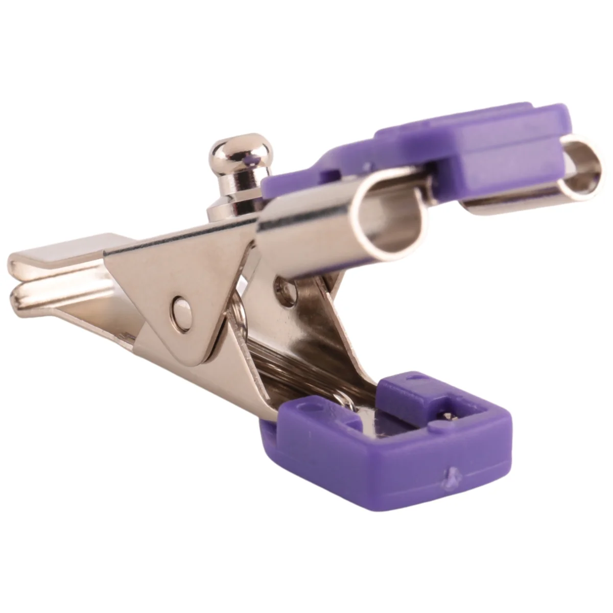 

ABKM 10Pcs Reusable ECG/EKG Alligator Clip Electrodes for Animals, Pets, Dogs, Cats and Veterinary, Used to Fix Cables