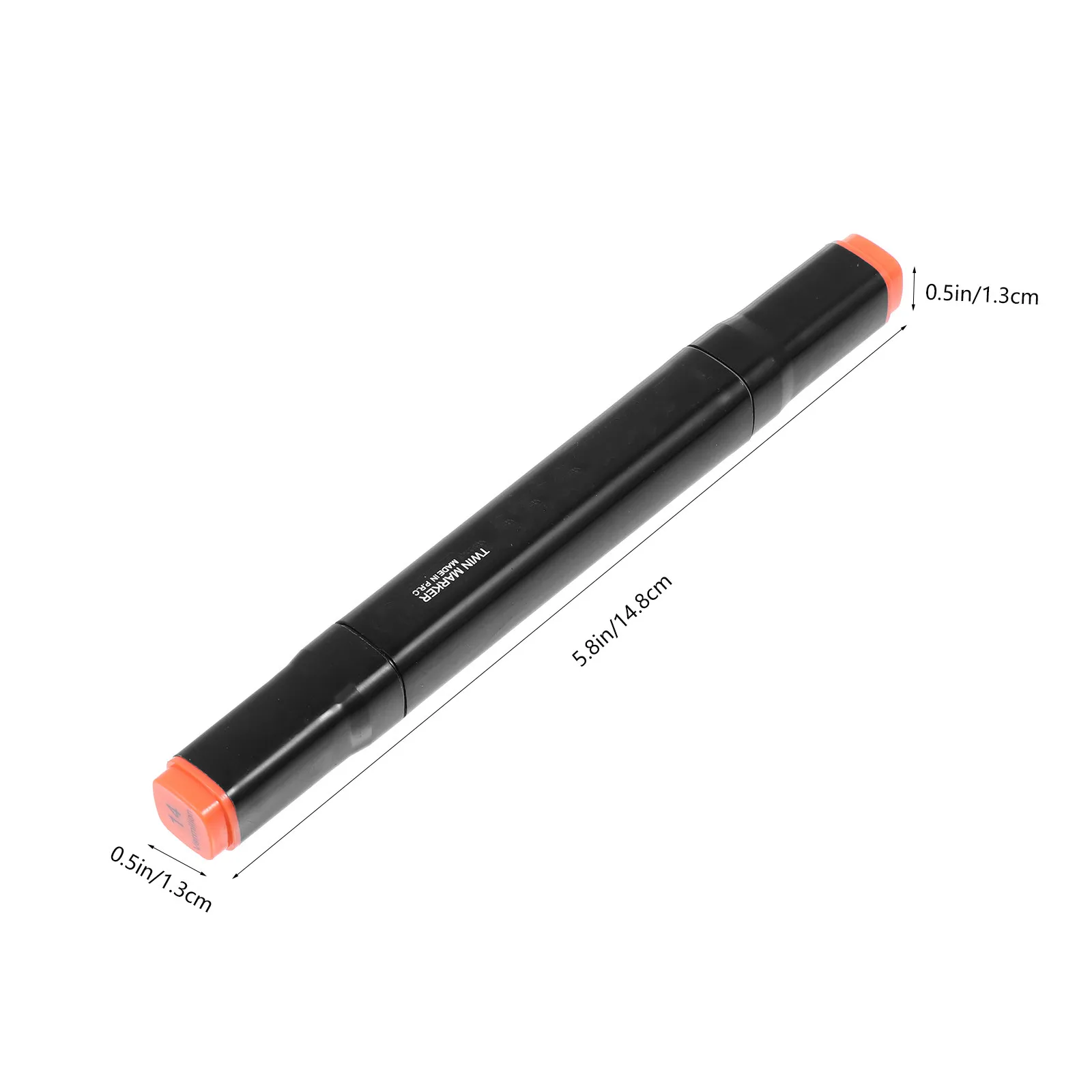 1Set Double-Ended Art Marker Pens for Painting Drawing Sketching Coloring Portable Practical Creative Markers Safe Non-Fading