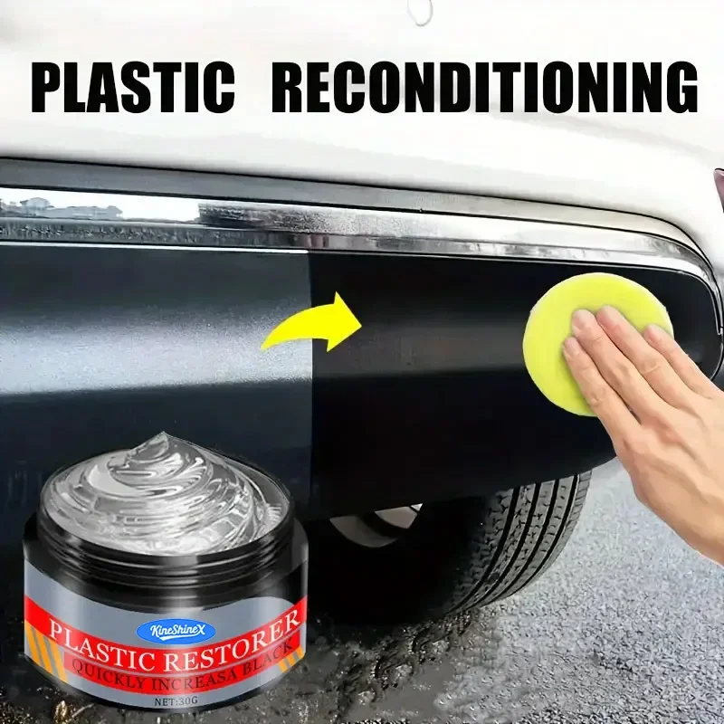 Plastic Plastic Refurbishing Agent, Dashboard Scratch Repair Paste, Interior Maintenance, Tire Coating Wax - Aliexpress Deal