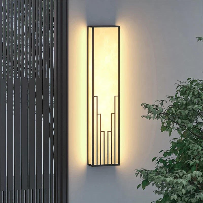 RONIN-Contemporânea LED Lâmpadas de Parede Externa, Simplicidade Elétrica, Impermeável, Varanda, Corredor, Pátio, Villa, Portão, Hotel