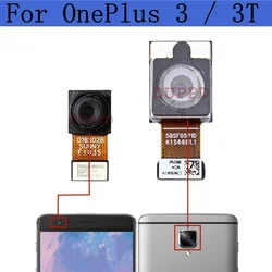 Front Rear Camera For OnePlus 1+ 3 3T A3000 A3003 A3010 Selfie Original Frontal Wide Backside Full Set Camera Module Spare