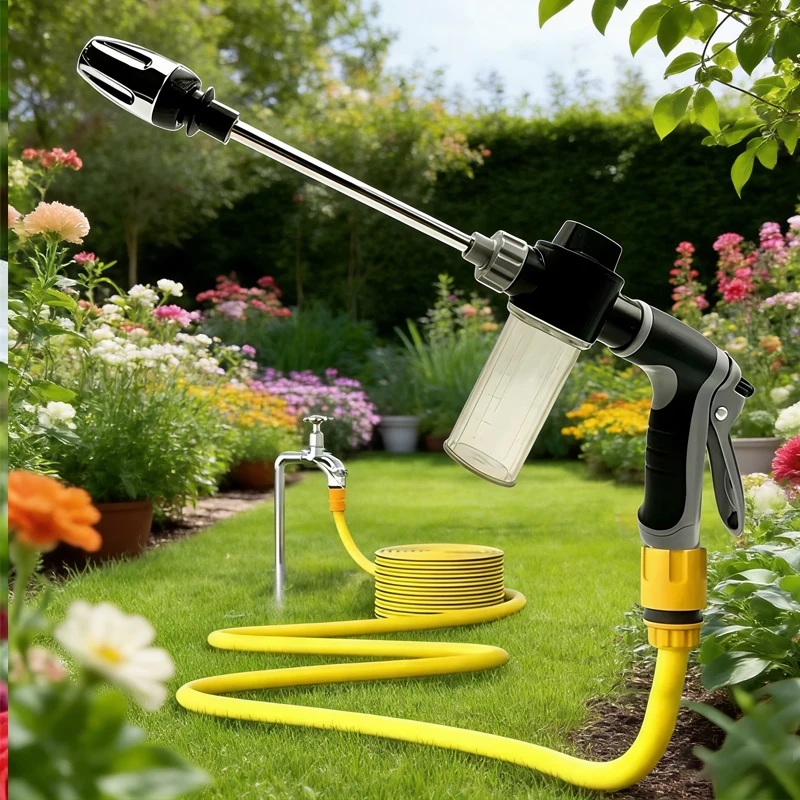 Water Gun 100ml Car Washing Snow Foam Gun Bottle Sprayer Soap Shampoo Sprayer for Garden Hose Window Soap Cleaning Washing