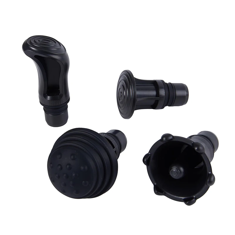 4pcs Replacement Heads For Massage Muscle Stimulator Body Relaxation Shaping Exercising Fascia Gun Massager Heads