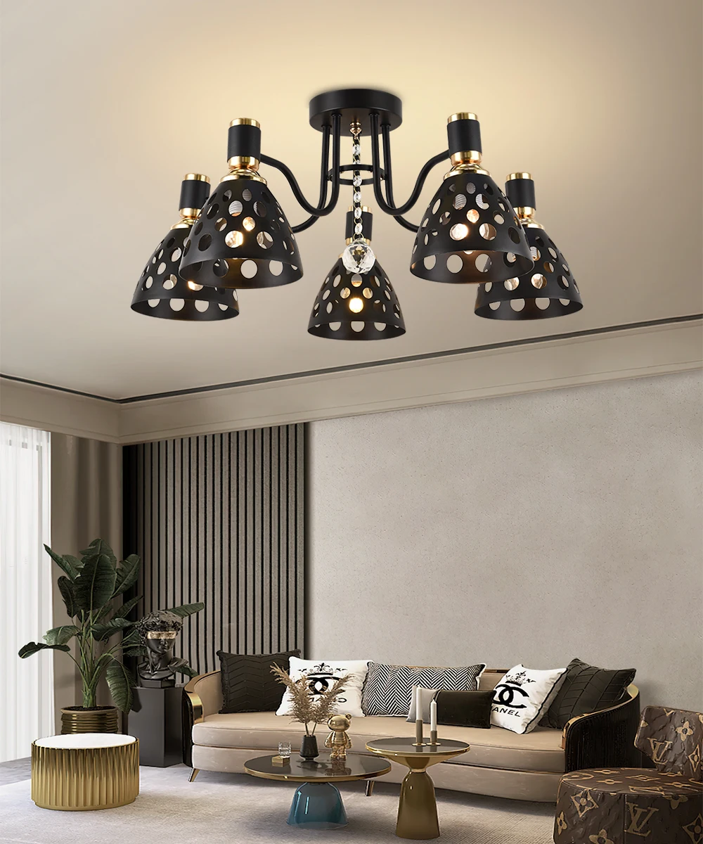 

Scandinavian living room chandelier modern ceiling light dining room, bedroom kitchen pendant light indoor lighting chandelier