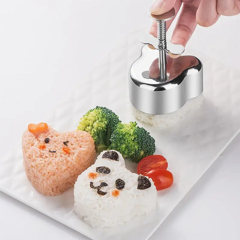 Stainless Steel Sushi Rice Ball Mold Set 3