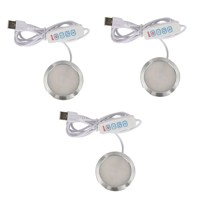A67P-For Bambu Lab Led Lamp Kit Adjustable Light Kit Led Light Parts Hardware DIY Model White /Cold/Warm Light Without 3 Pcs