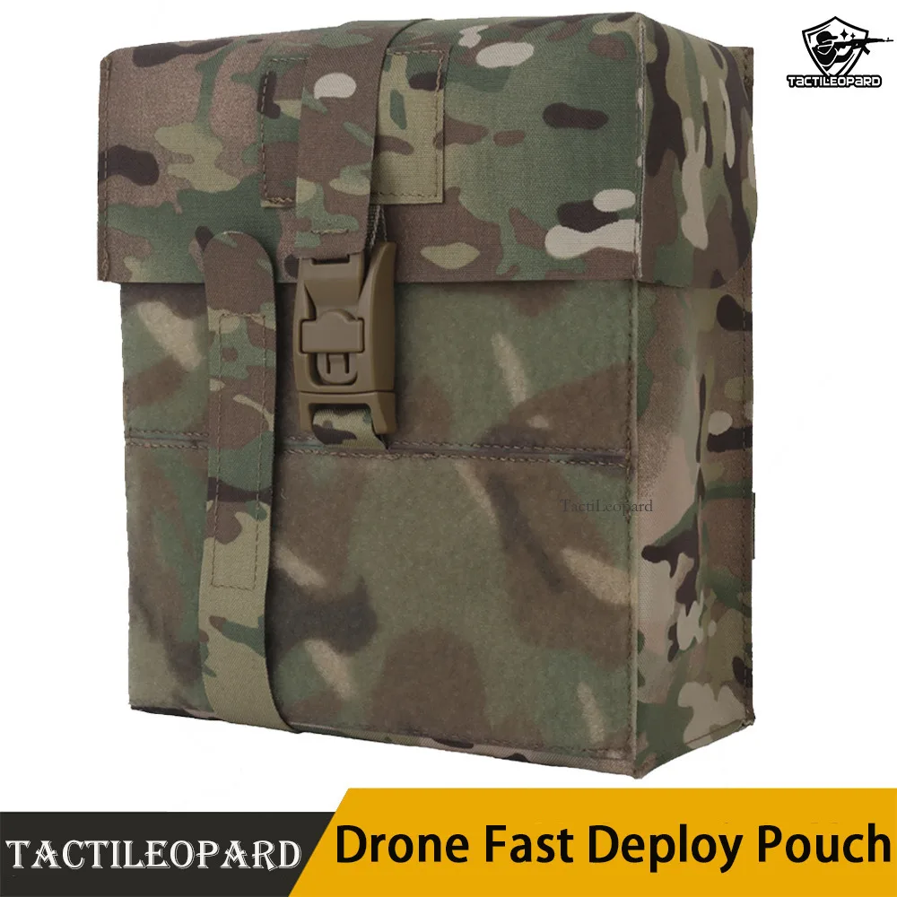 

Tactical Drone Fast Deploy Pouch MOLLE Storage Bag Plate Carrier Accessories Outdoor Hunting Airsoft Training Equipment