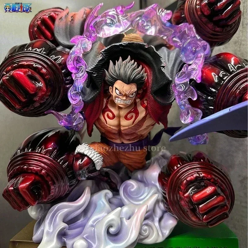 Luffy One Piece Figure Gear 4 Monkey D. Luffy Action Figures  Painting Anime Pvc Collection Statue Model Adult Kids Toy Gifts