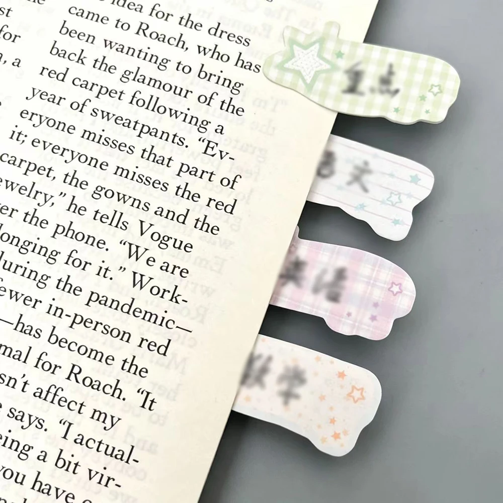 Picture 5: Cute Pet Alien Index Sticker, Cute High Beauty Label Sticker, Student Catalog Classification Label Sticker