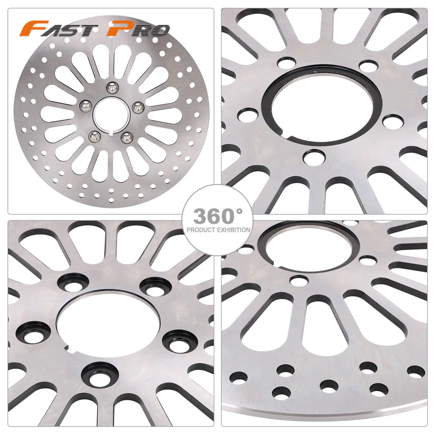 Motorcycle Front Rear Wavy Brake Disc Rotor For HARLEY TOURING SOFTAIL SPORTSTER 1984-2013 EXCEPT 2008-2013 TOURING MODELS