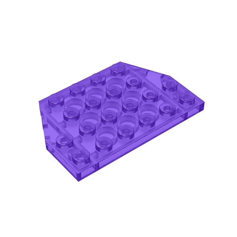 Gobricks-bloques de construcción, placa de GDS-704, 26 grados, 4x6, compatible con lego 32059, técnica educativa DIY para niños