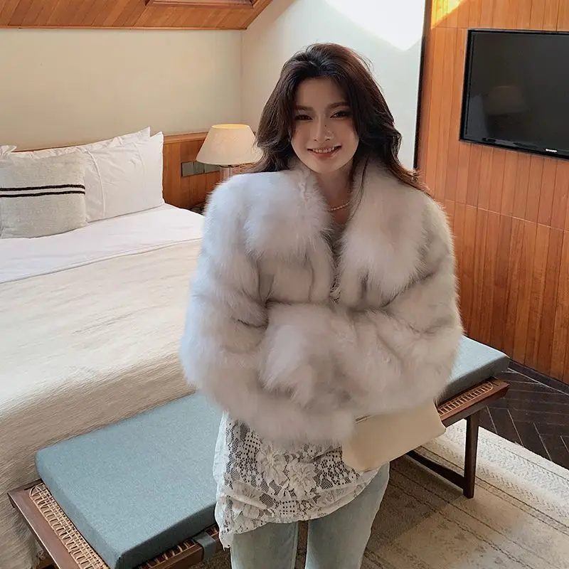 Sztuczne futro do płaszcza, płaszcze damskie, haftowane, wydłużone, codzienne, dla żony, premium, kardigan, łączone, kawowe, bez kołnierzyka, ze sznurkiem, wełniane, slim
