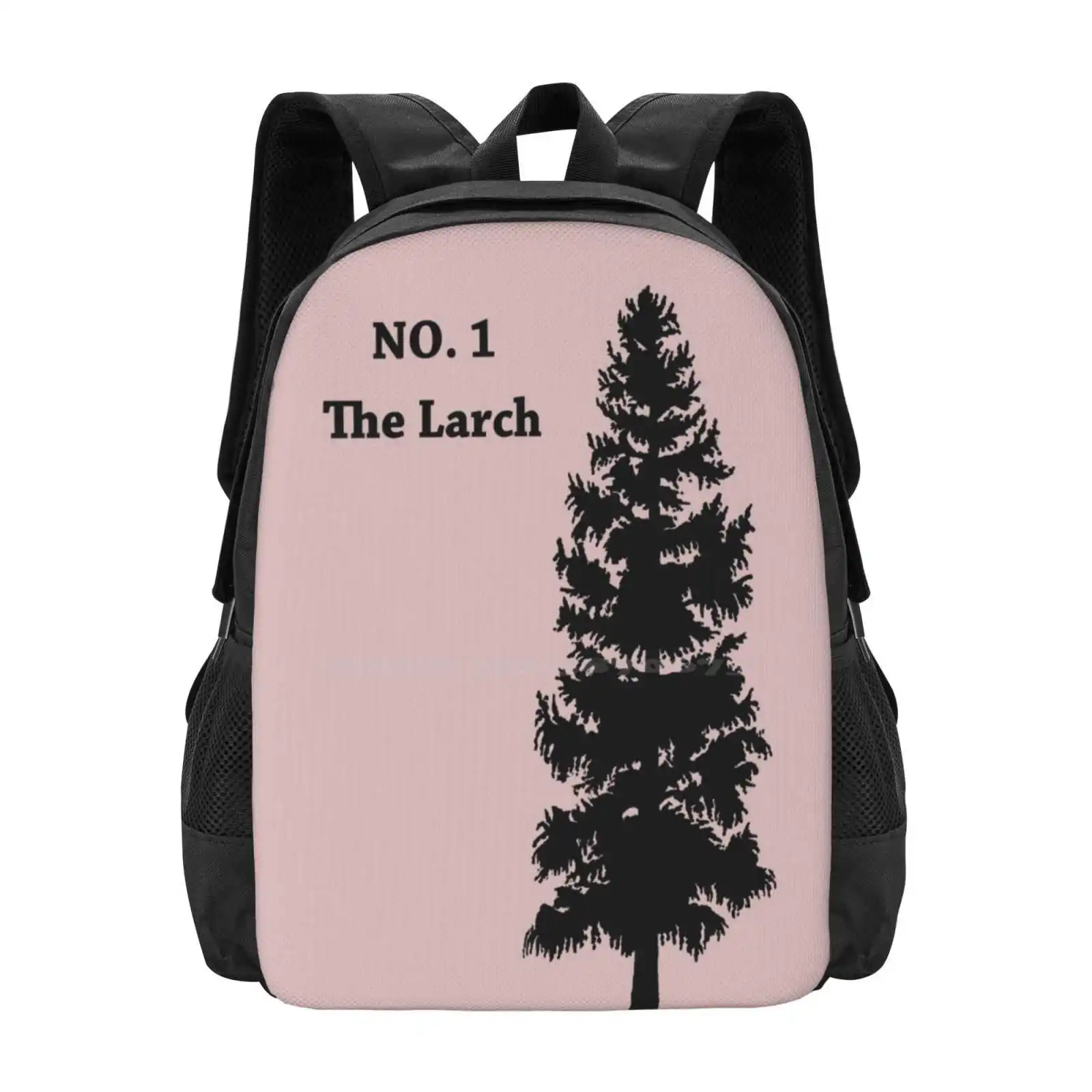 No. 1-The Larch Bag Backpack For Men Women Girls Teenage No 1 The Larch Number One No 3 Chestnut Larch Tree Monty Python Flying