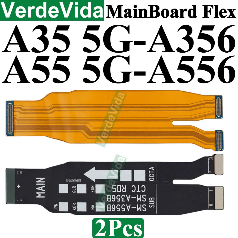 2Pcs Main Motherboard Connector Board Ribbon Flex Cable For Samsung A56 A36 A26 A16 A55 A35 A25 A15 A54 A34 A24 A73 A53 A33 A52 image 6