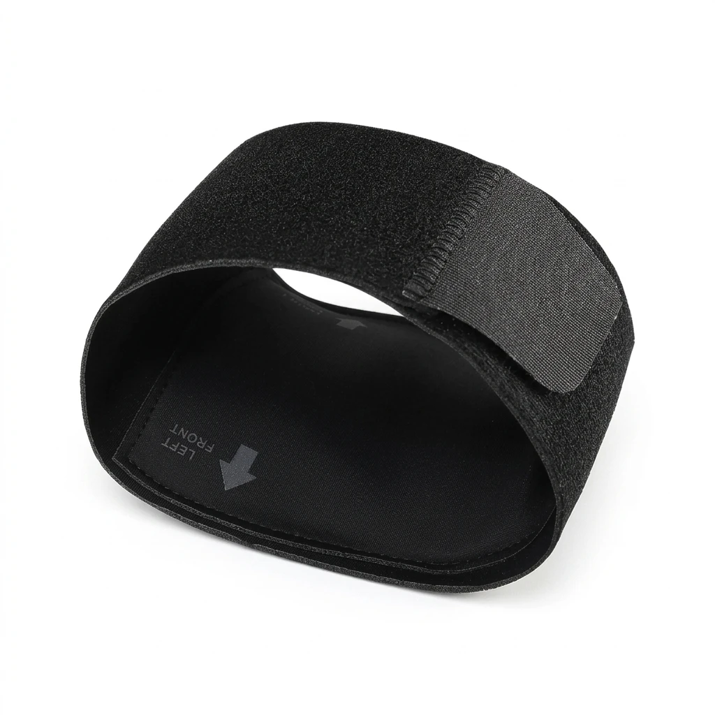 Adjustable Ankle Brace for Flat Feet Arch Support Sleeve Silicone Pad Breathable Nylon Mesh Hook Loop Strap Flat Foot Recovery
