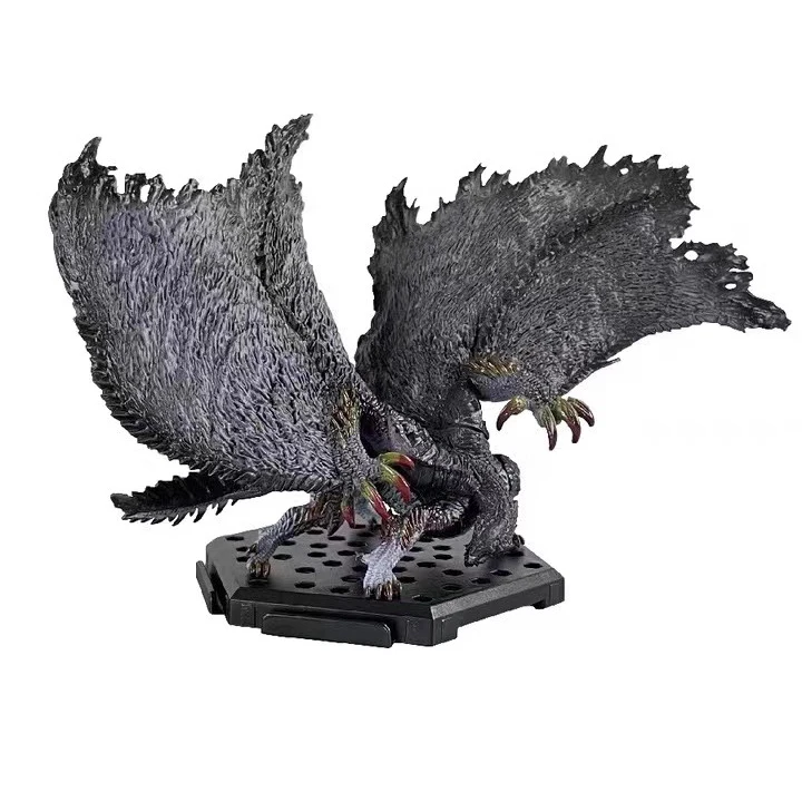 Monster Hunter World Ice Borne Ancient Dragon Flying Tooth Bird Beast Dragon Action Figure Model