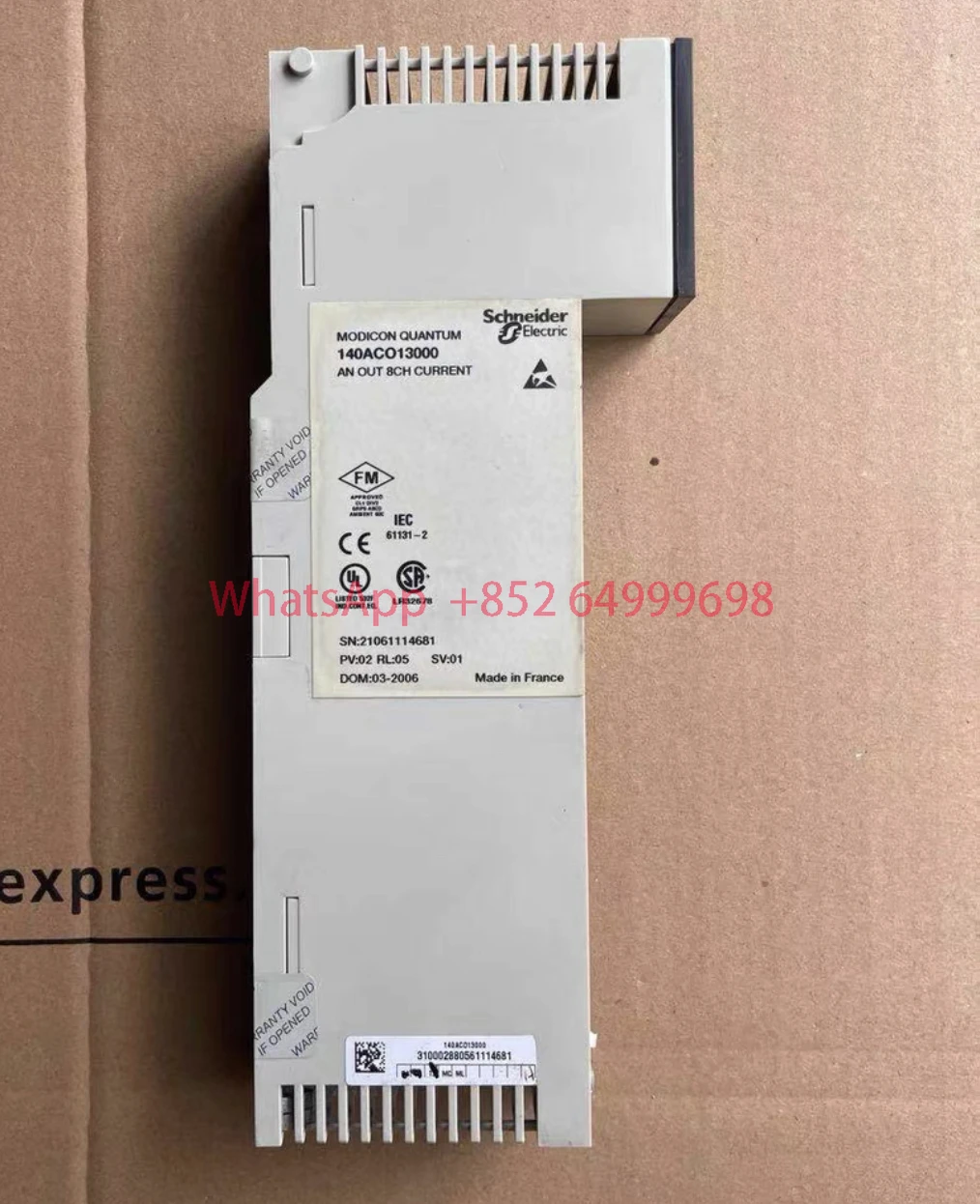 Modul keluaran bekas 140ACO13000