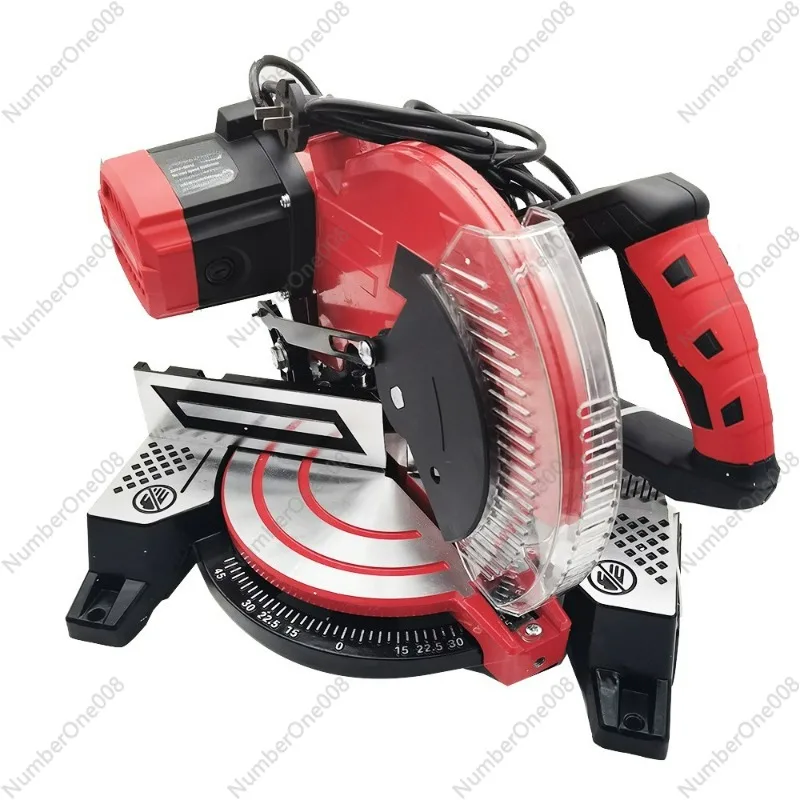 

10 Inch Electric Saw Aluminum Machine 220V/1800W Multifunctional Circular Saw 45 Degree Cutting Miter Sawing Aluminum Machine