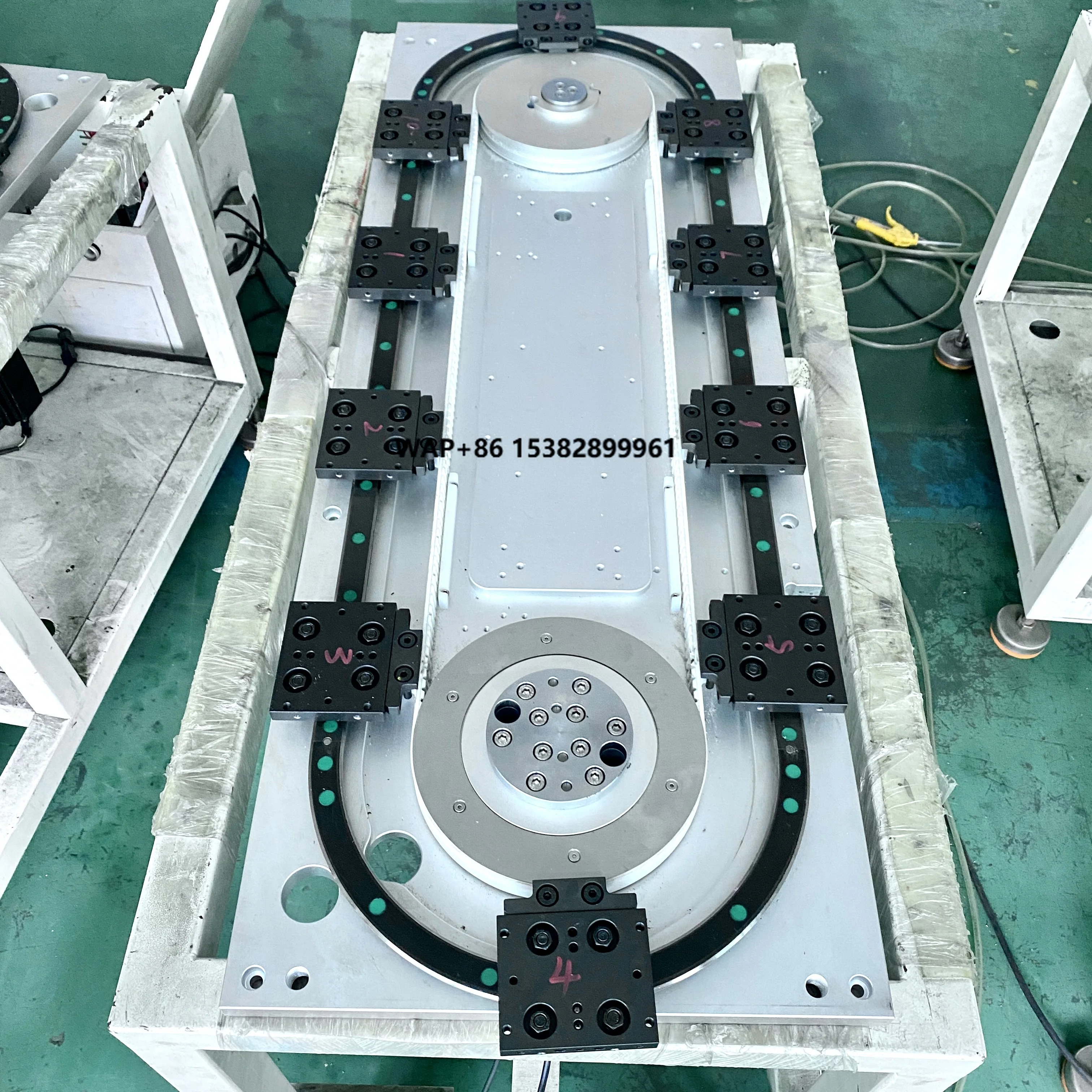 Synchronous Belt Drive Circular Guide Rail Circulation Conveying System for Integrated Production Assembly and Testing Line