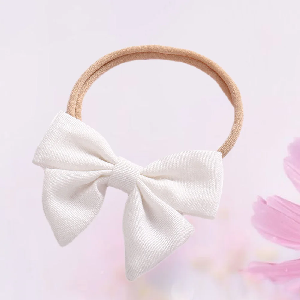 

Handmade Fabric Headband Bow for Babies Newborn Infant Toddler Soft Breathable Hair Accessories Party Photo Shoot