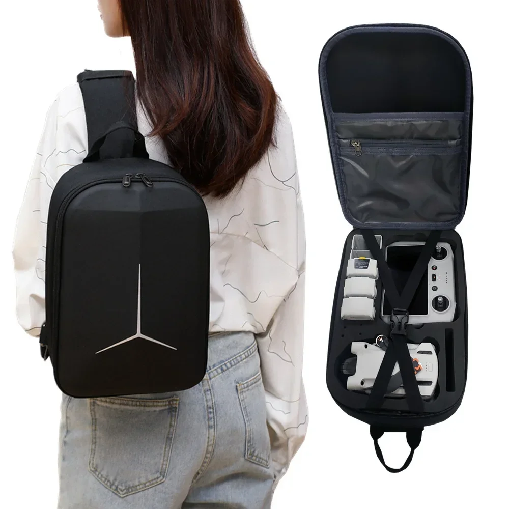 Universal Drone Shoulder Bag for DJI MINI 4 PRO MINI 3/3PRO Air 2/2S Storage Bag Messenger Bag for RC N2 Battery Collection