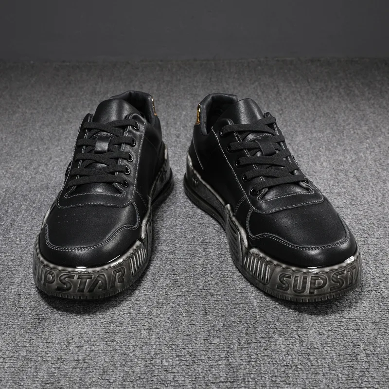 المحطة الأوروبية بالتنقيط المطاط عارضة أحذية مجلس الرجال الربيع والخريف تنوعا سميكة سوليد الرياضة الاتجاه الأحذية المطاطية الرطبة #3