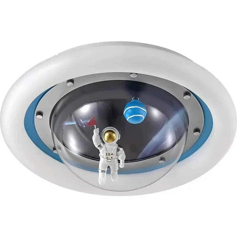 

Modern, creative, male and female, children's room LED astronaut, ceiling lamp, bedroom, room, eye protection