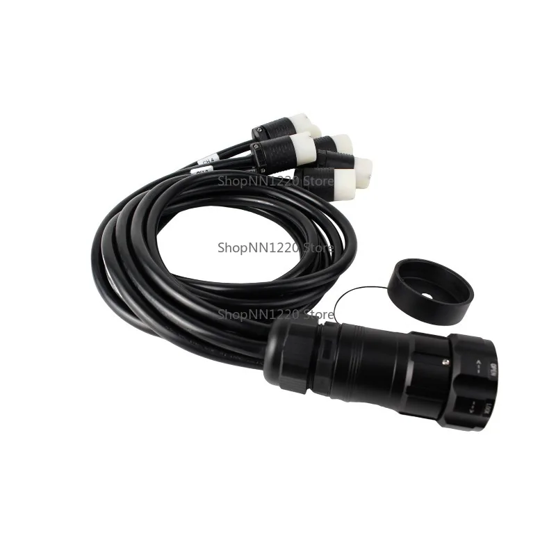 Pro Stage 12AWG 19Pin Socapex to Edison Plugs Break Out Cables