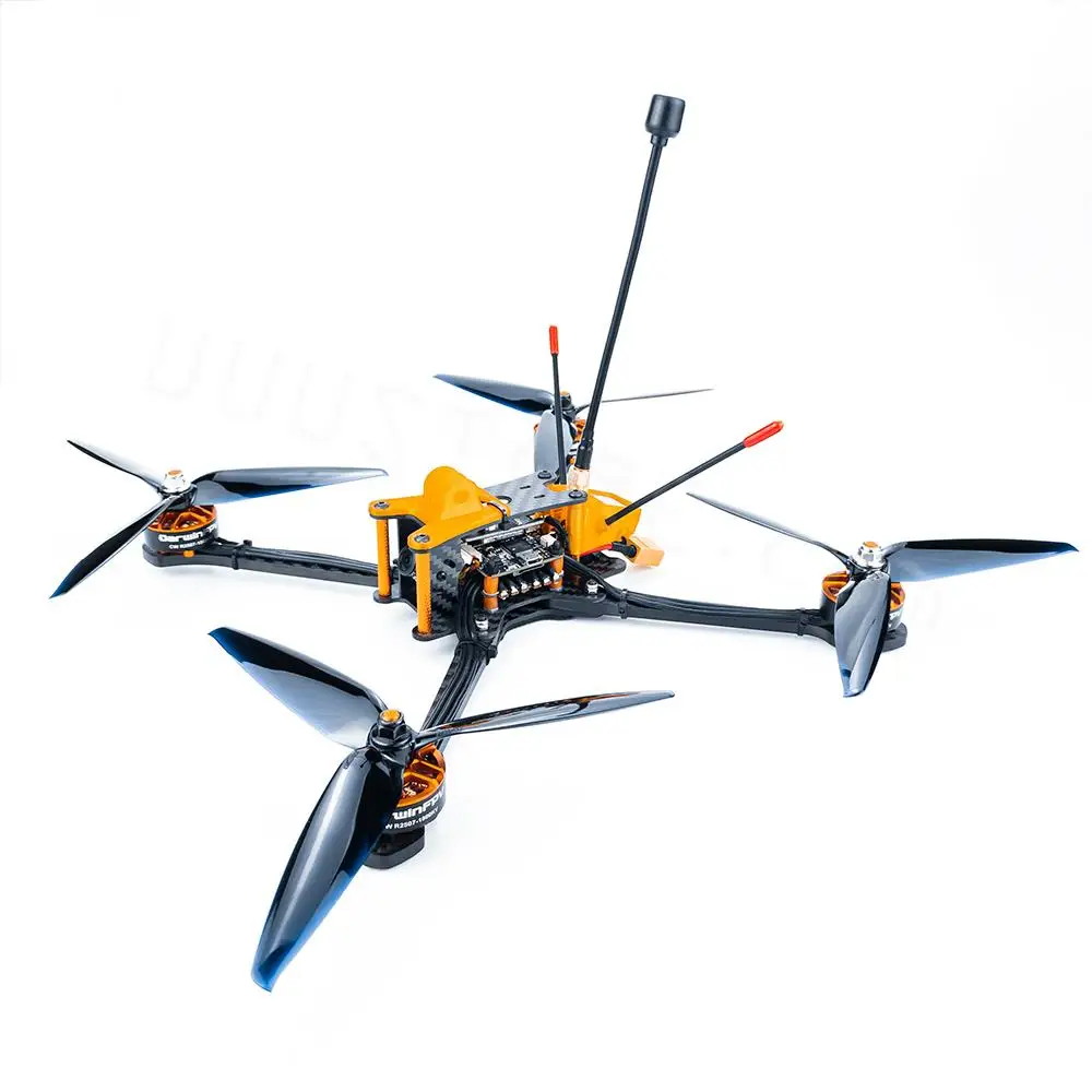 DarwinFPV Darwin129 280mm 7 Inch 3~5S FPV Racing RC Drone PNP Quadcopter F4 FC 50A 4in1 ESC VTX 1500TVL Camera 1800KV Motor GPS