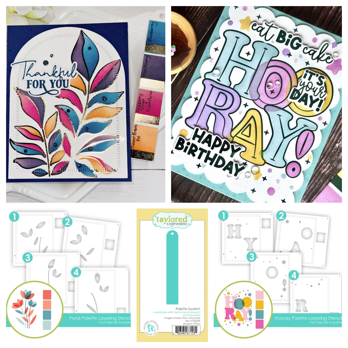 Hooray Leafy Palette Layering Stencil Die Fancy Feature Frames Die Metal Cutting Dies DIY Scrapbooking Flower Card Mold Handmade