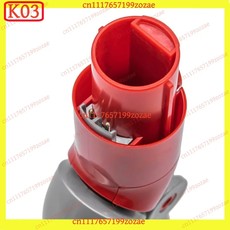 K03 Low Reach Adapter For Dyson V12 V10 Slim Digital Slim Quick Release Bottom Bend Connector Vacuum Cleaner Parts Accessories