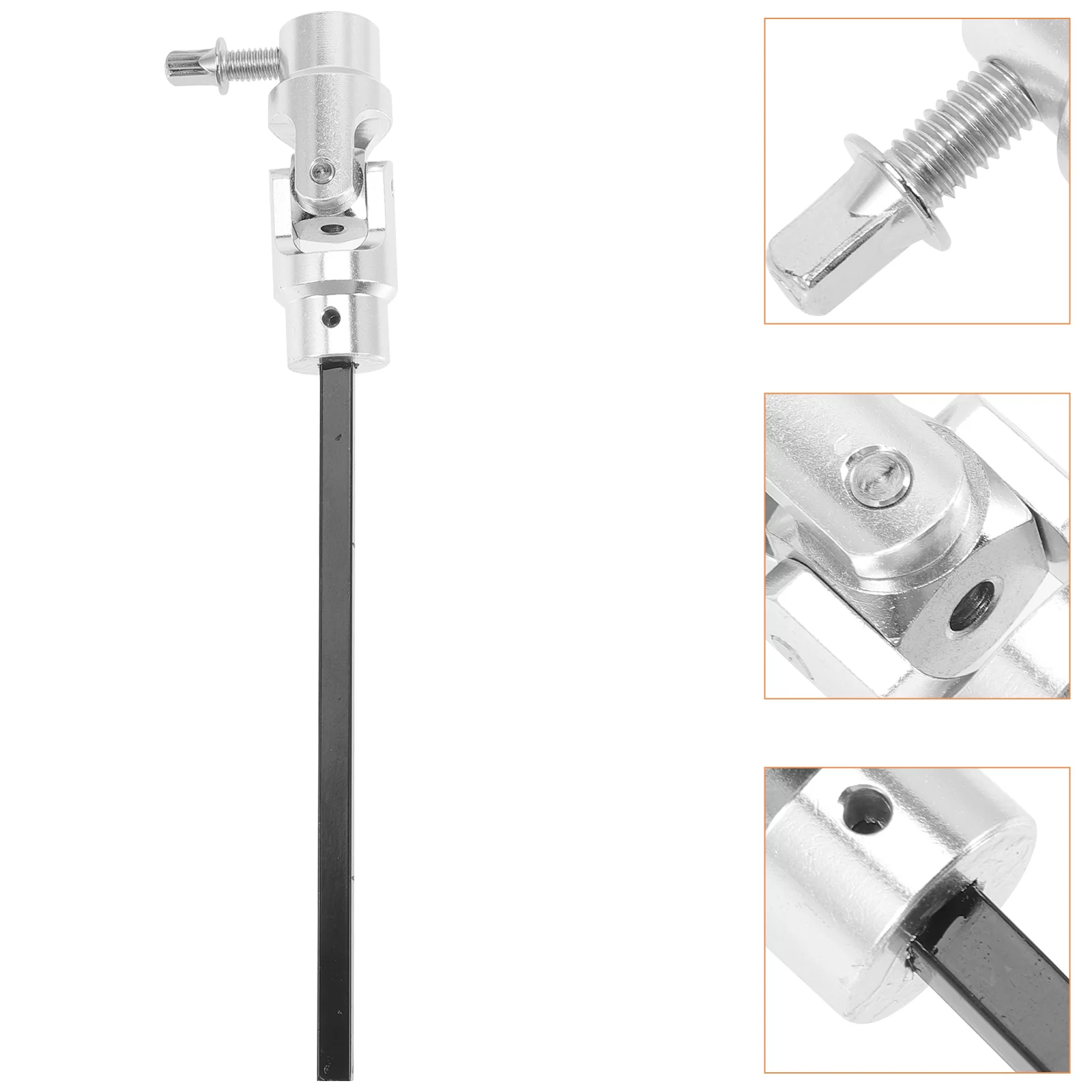 Pedal Hammer Connecting Rod Drum Parts Useful Accessory Tool Double Linkage Accessories Bass Bar Replacement Supplies Kit