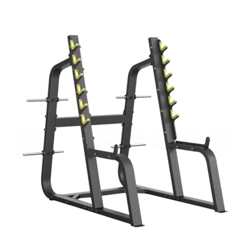 Squat Rack Supports Barbell Squat Training, Builds Leg & Glute Muscles, Perfect for Gym Full‑body Strength Workout