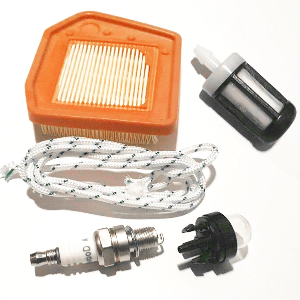 Outdoor Air Filter Kit Part Spark Plug Strimmers Models Accessories Equipment FS360 FS410 FS460 Kit High Quality