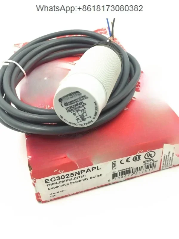 EC3025NPAPL glass ceramic sensor M30 capacitive sensor proximity switch