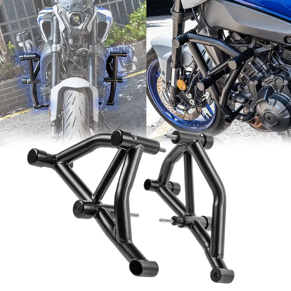 

Motorcycle Crash Bar Engine Guard Bumpers Fairing Protection For Yamaha MT-09 MT09 MT 09 SP 2021-2023 2022 Accessories