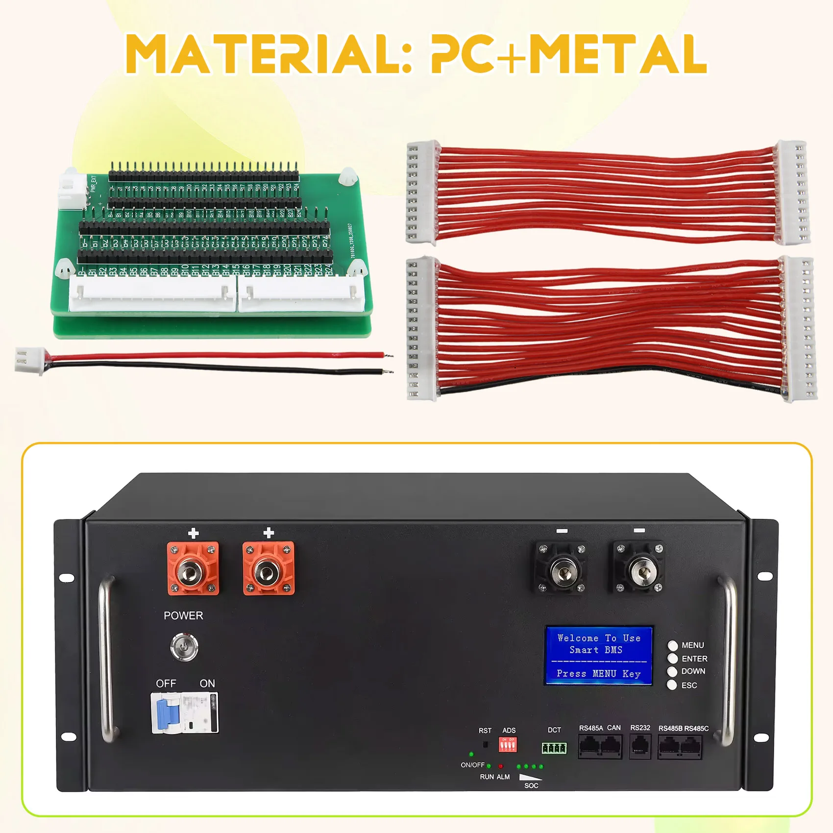[N82R] For JK Active Balancer Automatic Battery Differential Voltage Repair Bluetooth Equalizer Transfer XH2.54mm Turn to 2.0mm